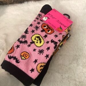 Betsey Johnson Halloween Crew Socks